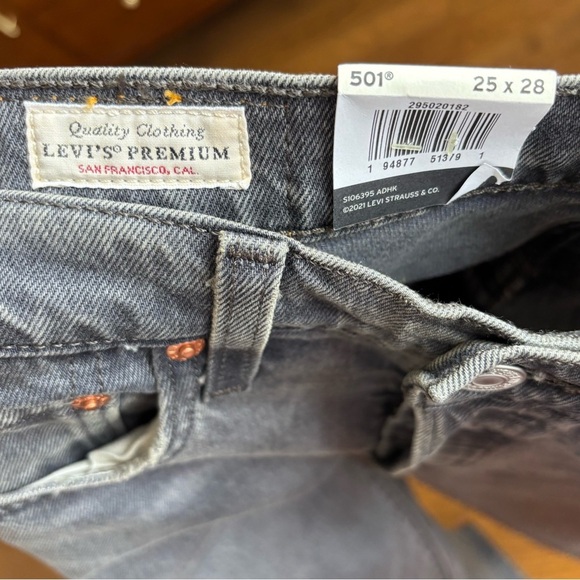 Levi's Premium 501° SKINNY WOMEN'S JEANS - Picture 4 of 13